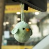 Χειροποίητο Διακοσμητικό Αυτοκινήτου Amigurumi - Γαλάζιο Κοτοπουλάκι